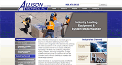 Desktop Screenshot of allisonmechanical.com